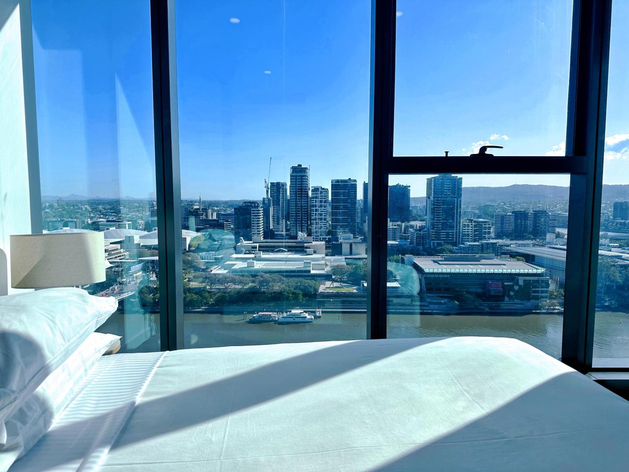 Brisbane Riverfront Oasis 2Bed Panoramic Riverview Exterior foto